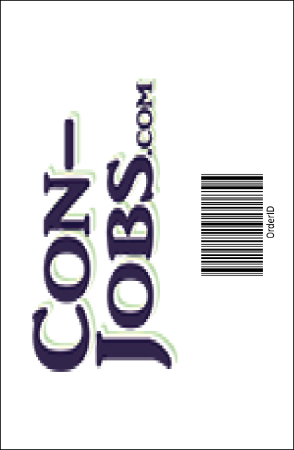 Santa Lineup Drink Ticket Product Back