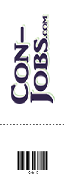 French Raffle Ticket Product Back