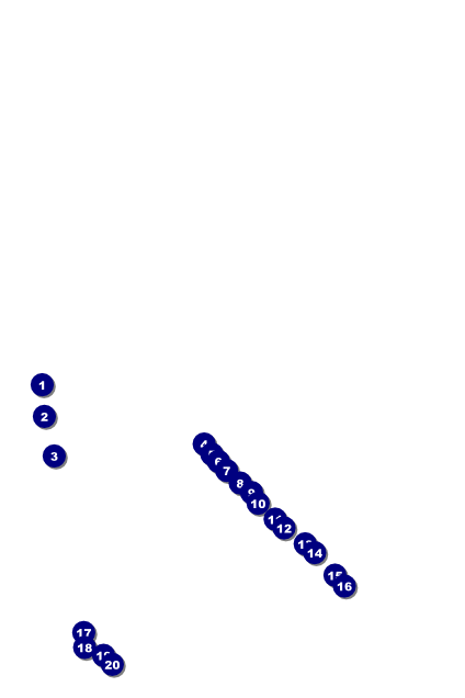 Retro Colors Poster Front Field Markers