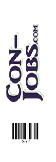 Blue Jeans Raffle Ticket Product Back