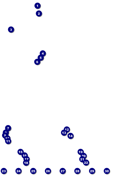 Dinosaur Illustrated Logo Poster Front Field Markers