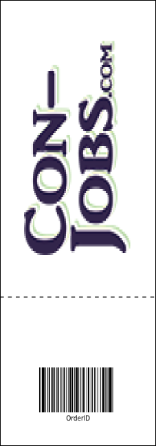 All Purpose Bright Raffle Ticket Product Back