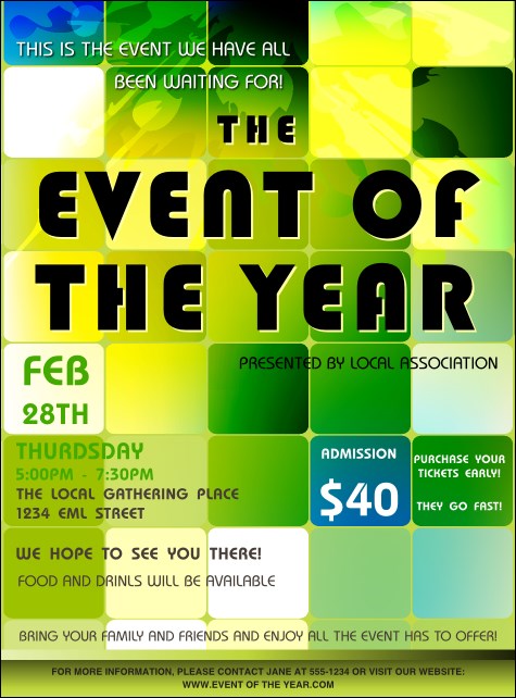 Squares Flyer Product Front