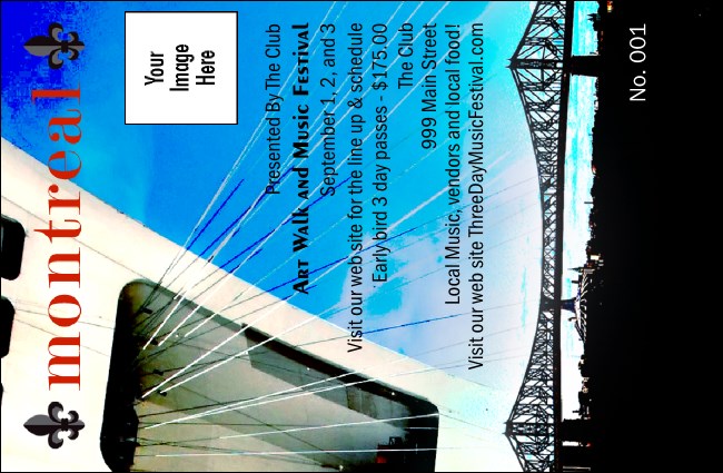 Montreal Drink Ticket Product Front