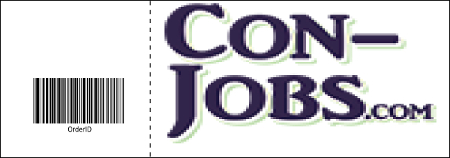 Atlantic City Event Ticket Product Back