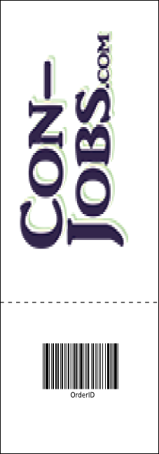 Chocolate Raffle Ticket Product Back