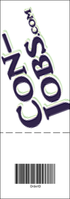 Cupcake Event Ticket Product Back