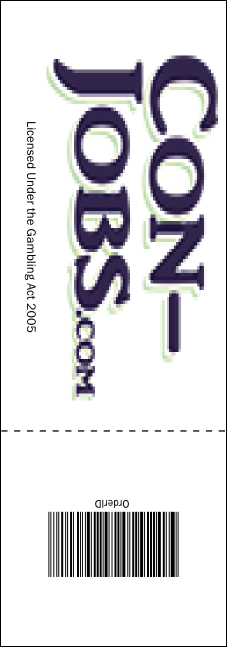 Medieval Banquet Raffle Ticket Product Back