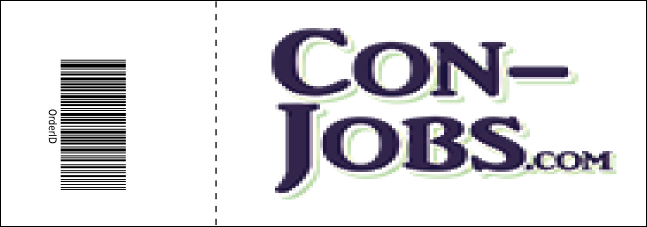 Norwegian Event Ticket Product Back