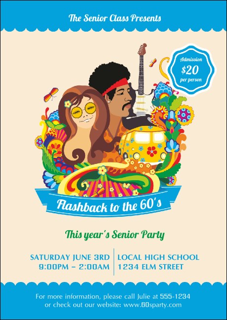 Sixties Postcard Product Front