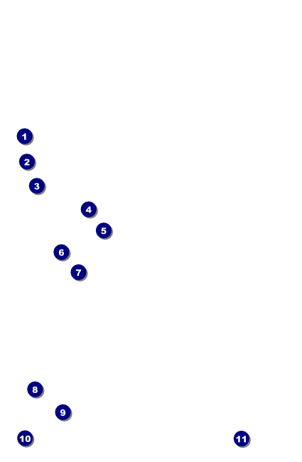 Sydney Drink Ticket (Black and White) Front Field Markers
