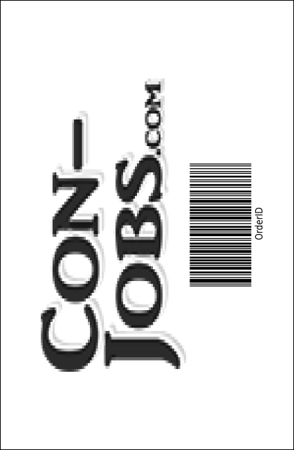 Toronto Drink Ticket (Black & white) Product Back