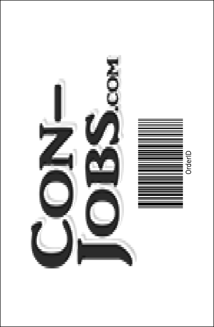 Indianapolis Drink Ticket (black and white) Product Back