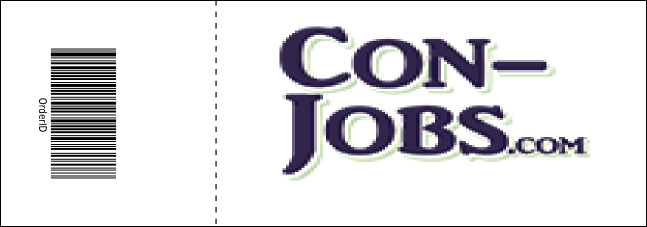 Red Reserved Event Ticket Product Back