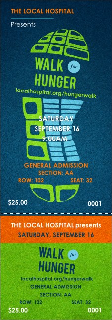 Walk Reserved Event Ticket Product Front