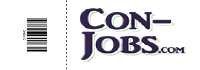 Jingle Bells Event Ticket Product Back