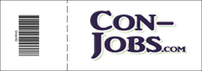 Art Opening Reserved Event Ticket Product Back