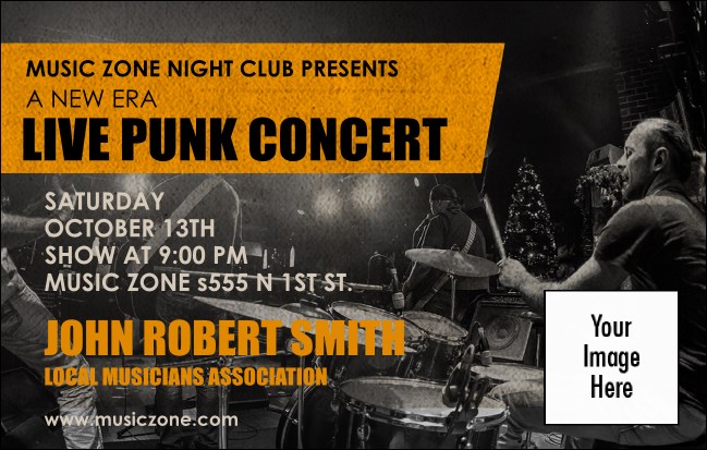 Punk Rock VIP Event Badge Medium