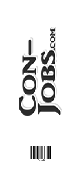 All Purpose Chalkboard Black and White VIP Pass Product Back