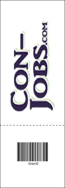 Spring Festival Raffle Ticket Product Back