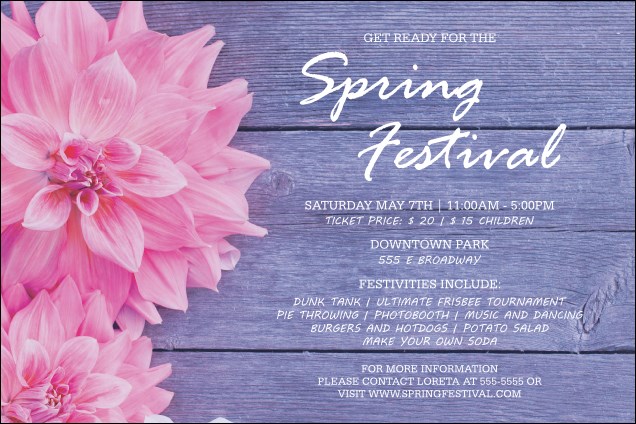 Spring Festival 2 Poster Product Front