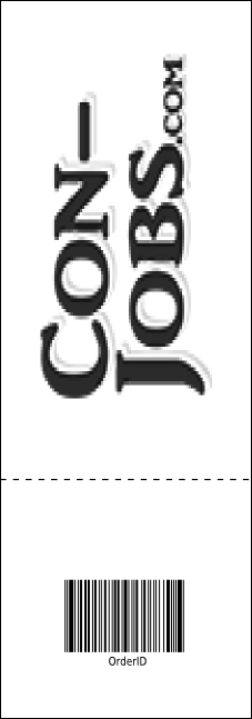 All Purpose Triangles 2 Black and White Raffle Ticket Product Back