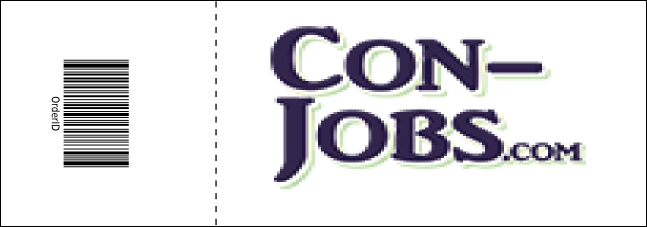 Money Ribbon Raffle Ticket Product Back