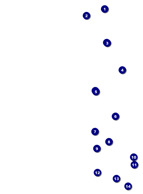 Premier League Darts 2017 Invitation Front Field Markers
