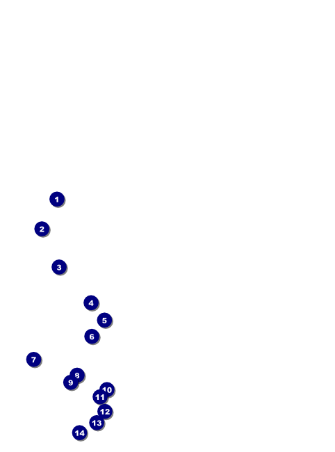 Valentine Heart Flyer Front Field Markers