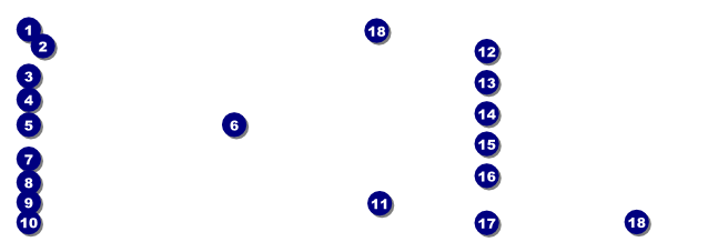 White Ribbon Raffle Ticket 0007 Front Field Markers