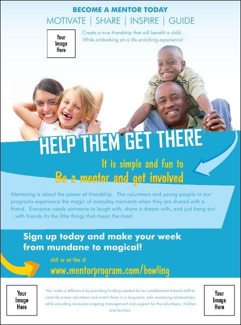 Mentoring Flyer Product Front