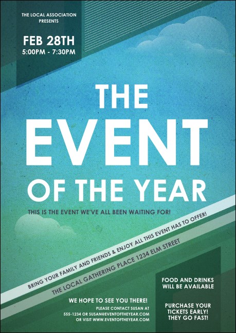 All Purpose Clouds Postcard Mailer Product Front