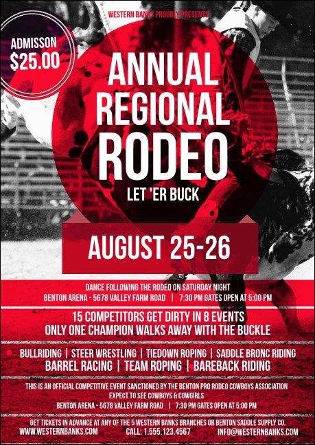 Modern Rodeo Postcard Mailer Product Front