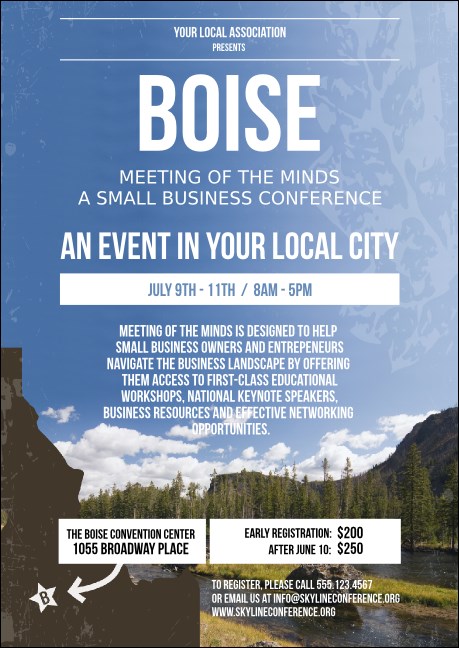 Boise 2 Postcard Mailer Product Front