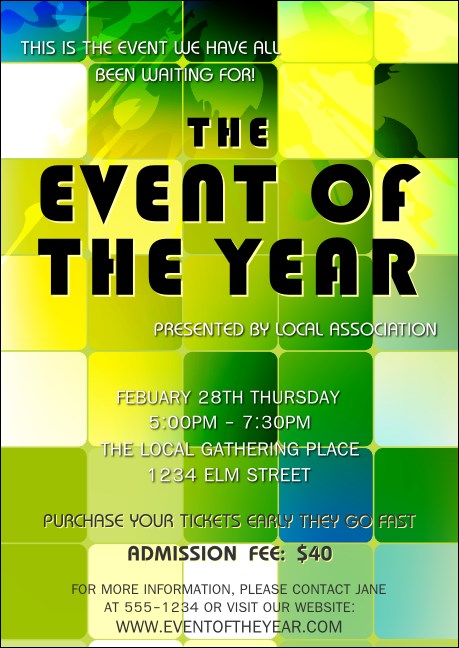 Squares Postcard Mailer