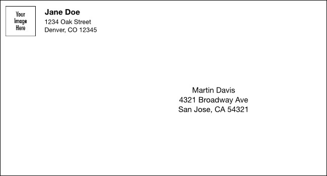 Logo Upload #6 1/2 Envelope