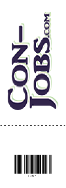 Fish Fry Event Ticket (White) Product Back