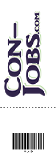 Martin Luther King Jr. Event Ticket Product Back