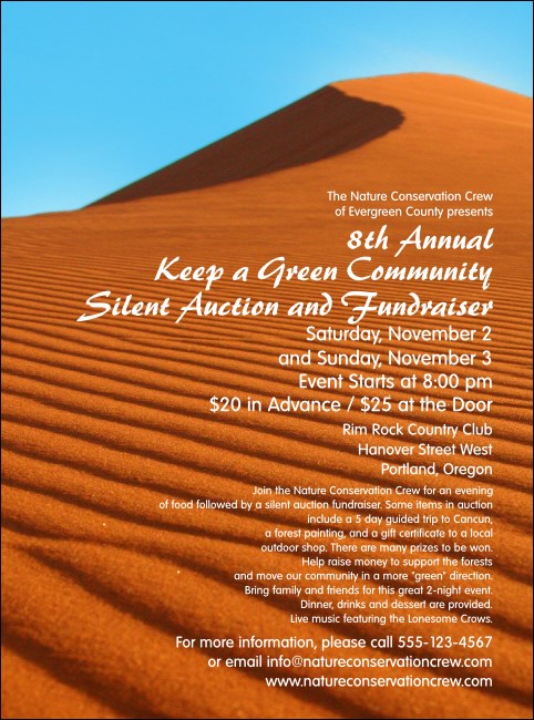 Nature Series - Desert Flyer