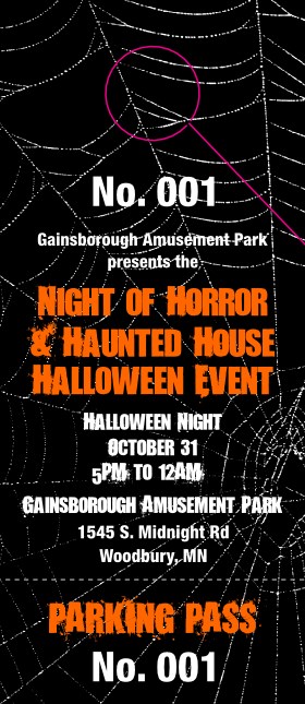 Spider Web Hang Tag 001 Product Front