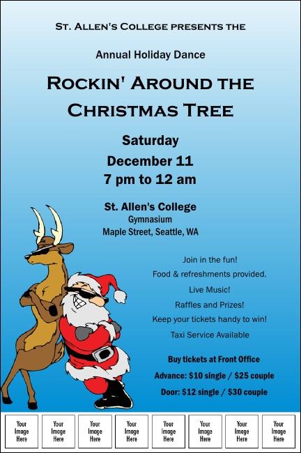 Cool Christmas Poster Product Front