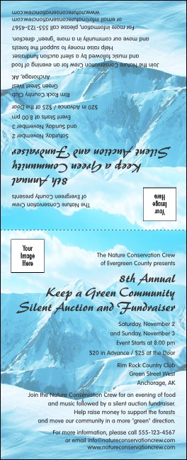 Nature Series - Mountain Table Tent Product Front