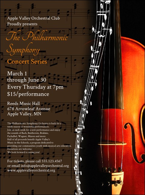 Symphony Flyer