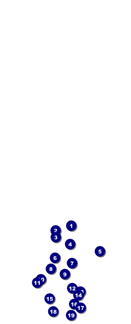 Casino Night Table Tent Front Field Markers