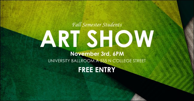 Abstract Facebook Ad