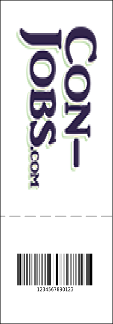 All Purpose Clouds QR Event Ticket Product Back