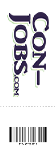 Birthday Geometric QR Event Ticket Product Back