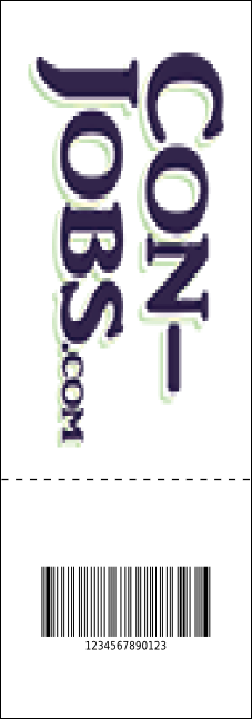 Bow Tie QR Event Ticket Product Back