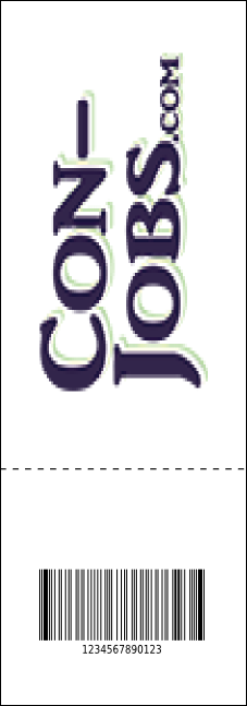 Retro Color QR Event Ticket Product Back