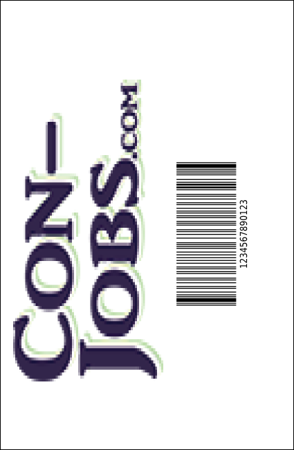 Abstract VIP Event Badge Small Product Back